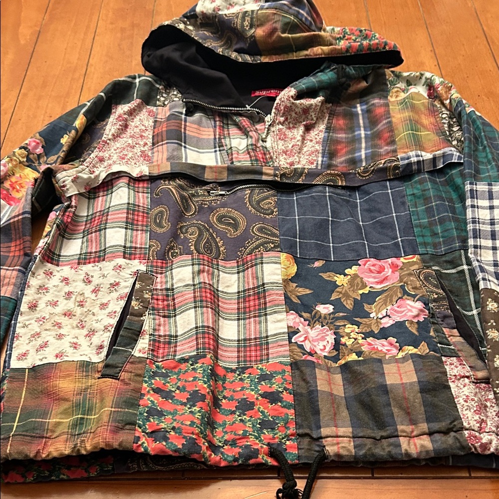 Multicolor Patchwork Jacket - image 1